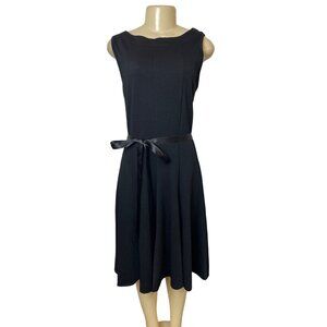 Haani Women's Black A-line with Belt Strap Sleeveless Dress Sz 2XP - NWT